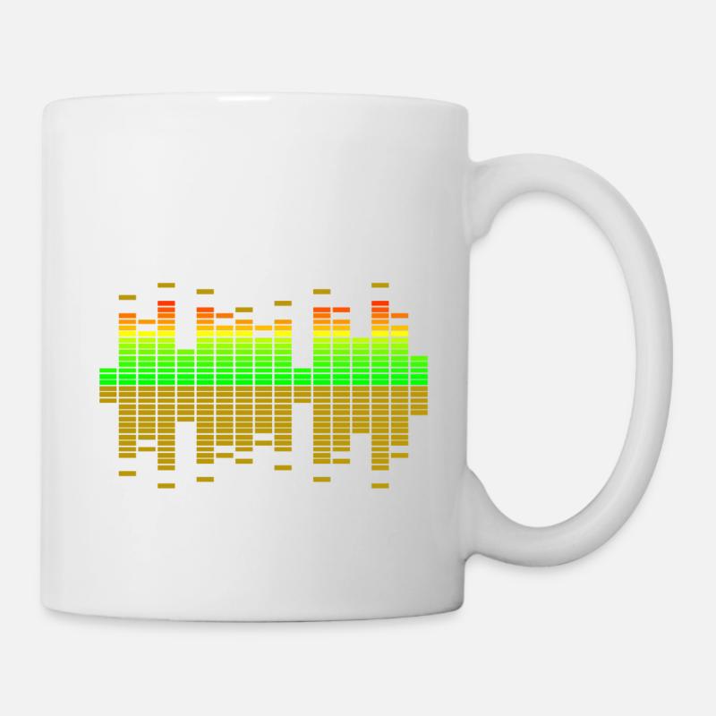 égaliseur - Mug blanc - blanc