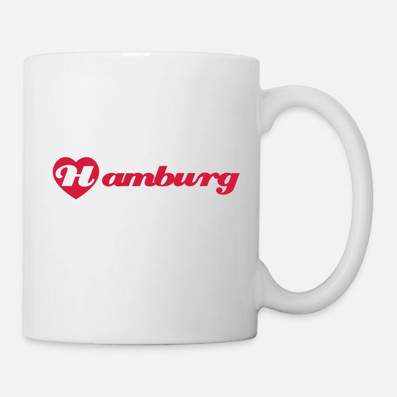I love Hamburg - Mug - white