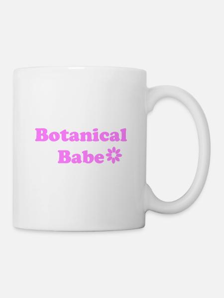Botanisches Baby - Tasse - Weiß