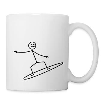 surfer - Mug - white - Right