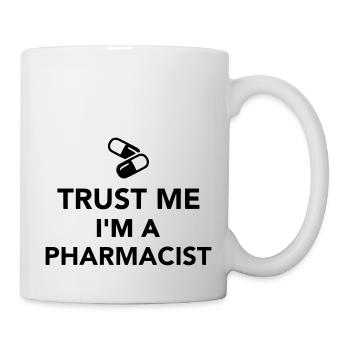 Trust me I'm a pharmacist - Mug - white - Right