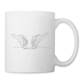 Serie 02 | Spomenik Tjentiste - Tasse - Weiß - Rechts