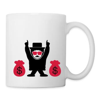 party_thief_f2 - Mug blanc - blanc - Droite