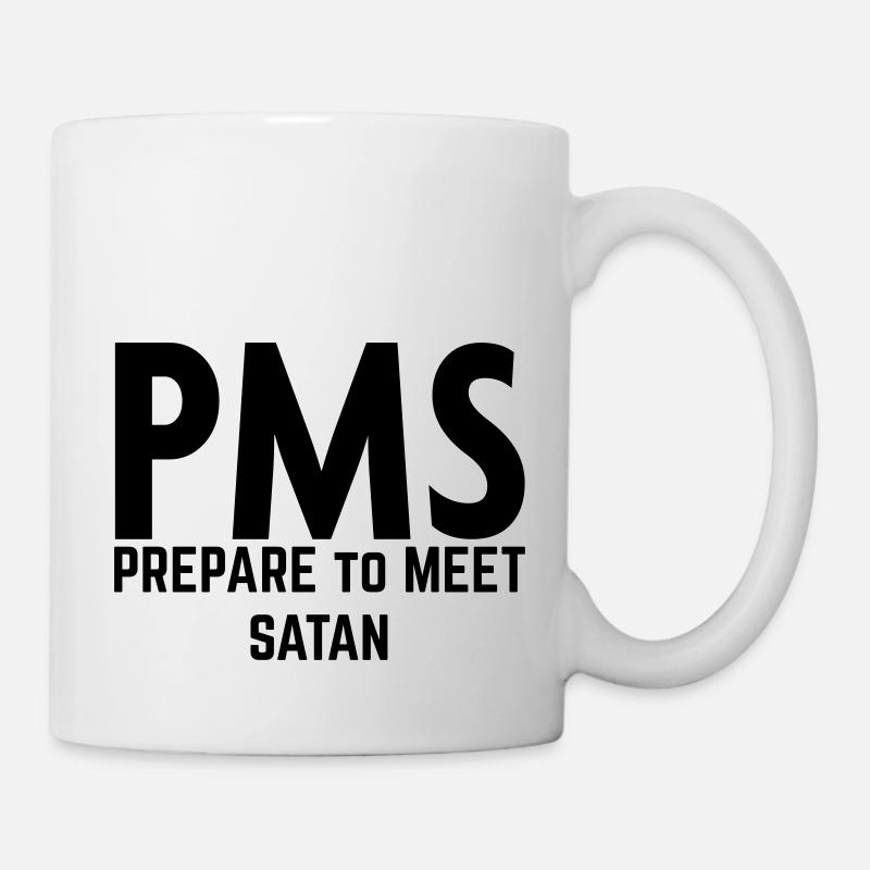 PMS - Tasse - Weiß