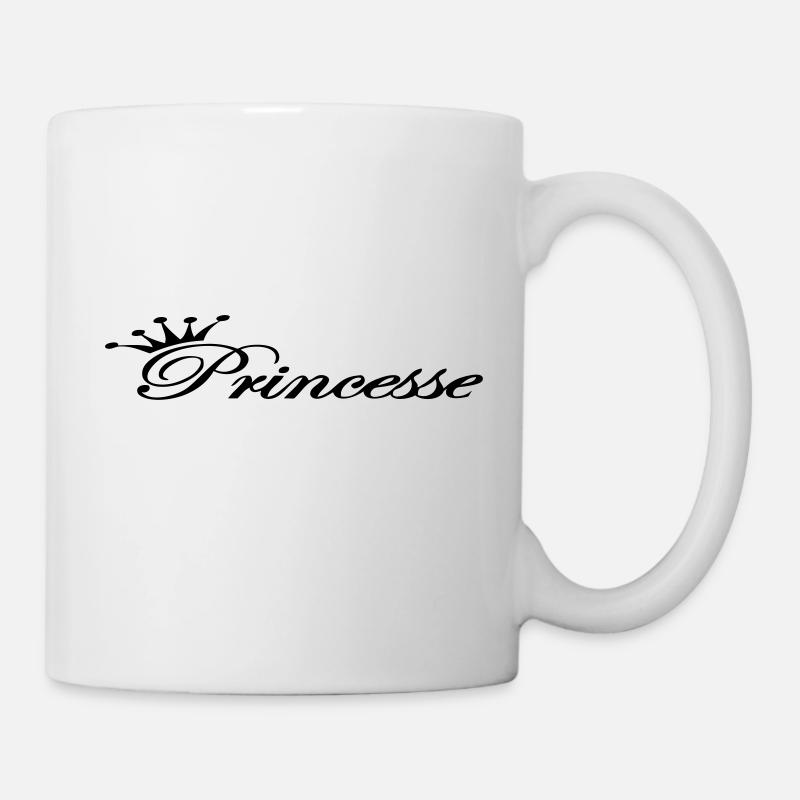 Princesse - Mug blanc - blanc