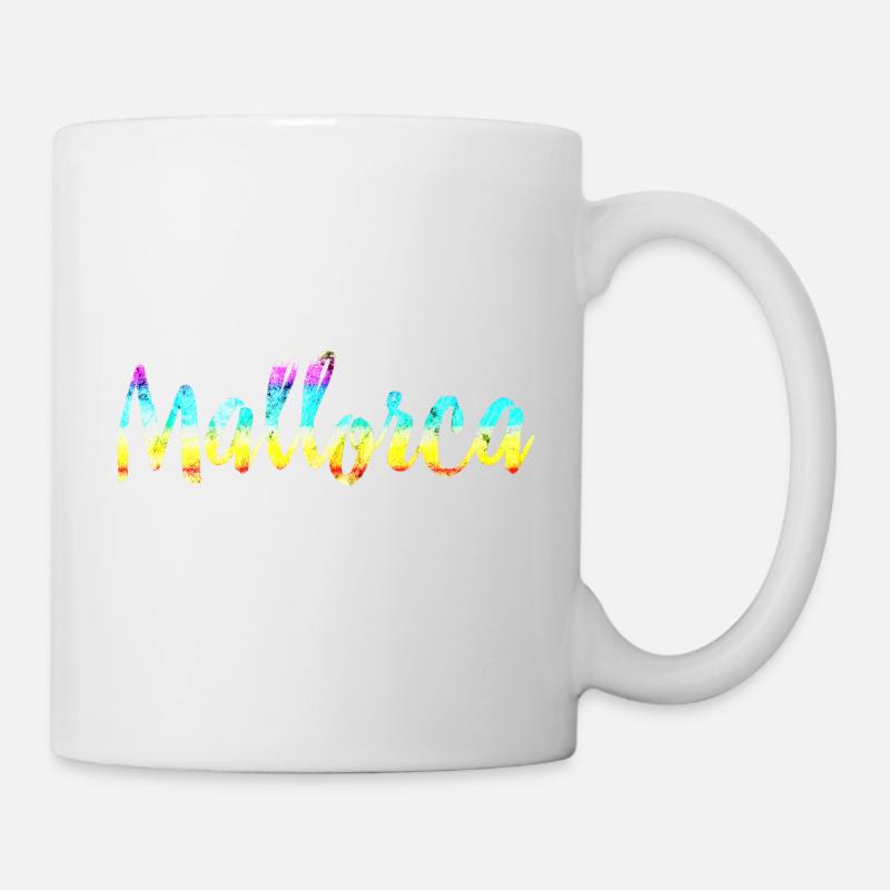 Mallorca coloré - Mug blanc - blanc