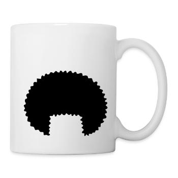 Afrolook - Tasse - Weiß - Rechts