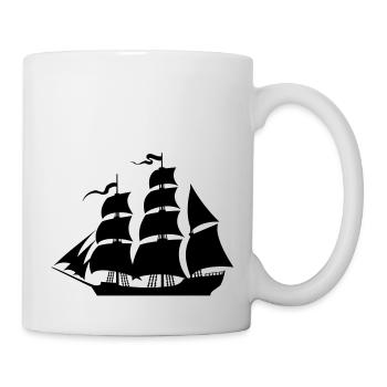 Sailboat eu - Mug - white - Right