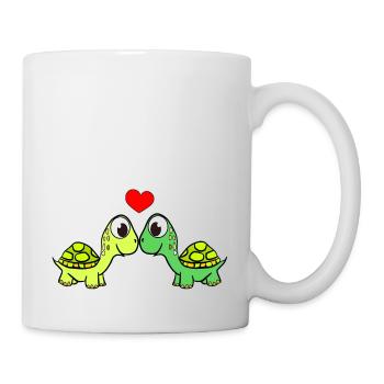 Turtles Turtles Love - Mug - white - Right