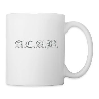 ACAB digital camouflage - Tasse - Weiß - Rechts