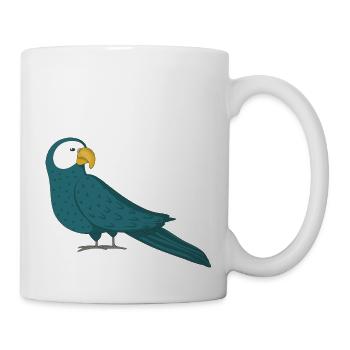 Papagei - Mug blanc - blanc - Droite