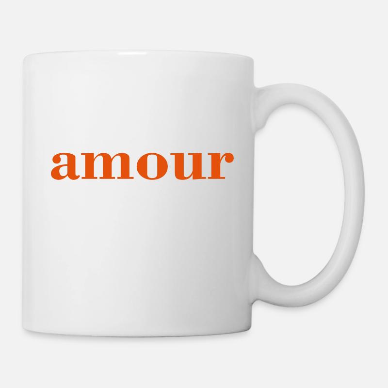 amour - Tasse - Weiß