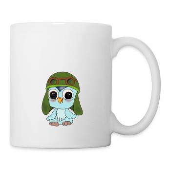 Fips der Flieger - Tasse - Weiß - Rechts