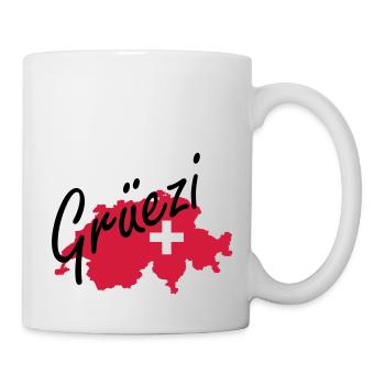 grüezi - Mug - white - Right