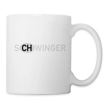 Schwinger Schweiz - Tasse - Weiß - Rechts