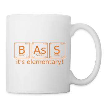 Eléments basse - Mug blanc - blanc - Droite