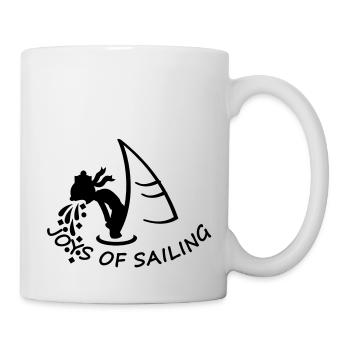 joys of sailing (1c) - Mug - white - Right