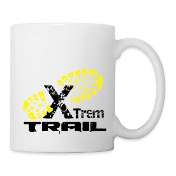 course a pied extreme - Mug blanc - blanc - Droite