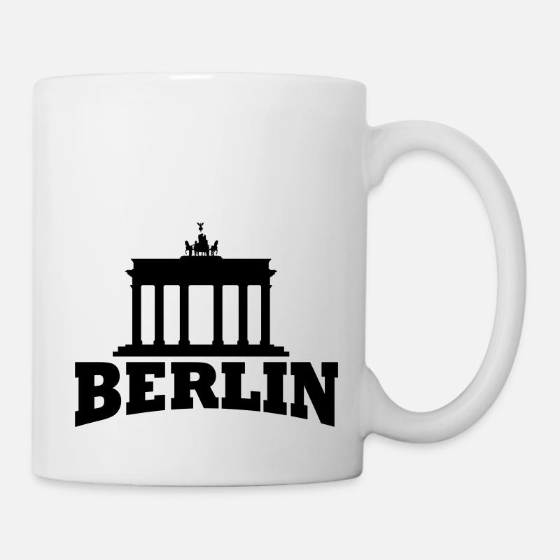 Berlin - Brandenburger Tor - Tasse - Weiß
