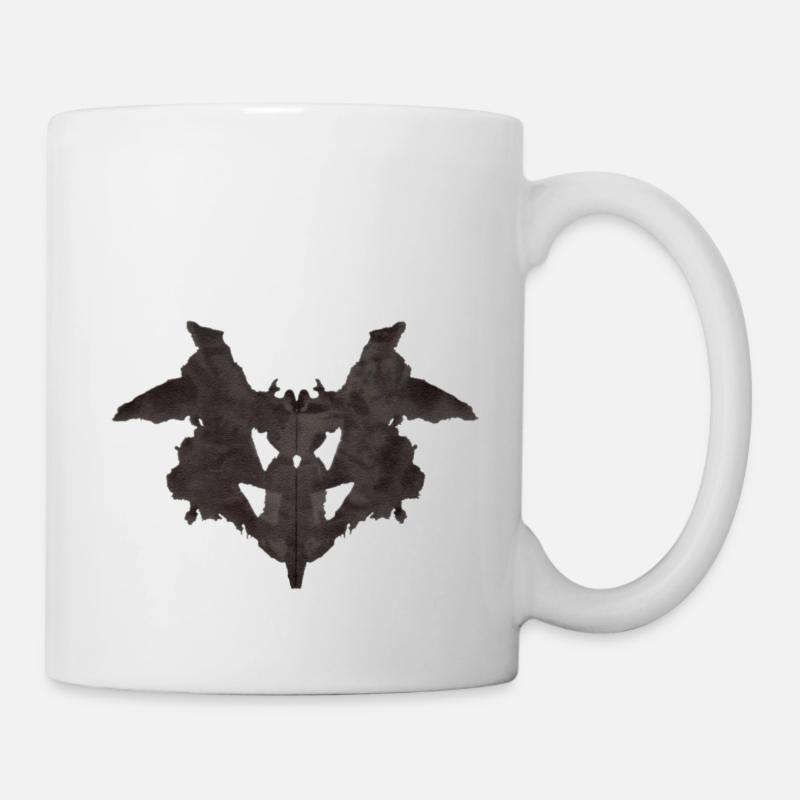 Artichok thème Rorschach test n°01 - Tasse - Weiß