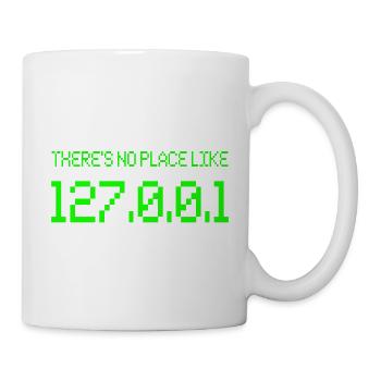 Computer IP Netzwerk Technik - Tasse - Weiß - Rechts