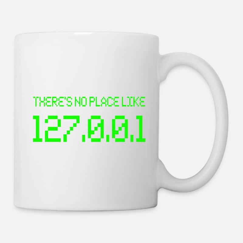 Computer IP network technology - Mug - white