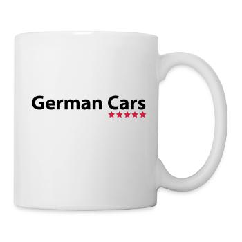 German Cars - Tasse - Weiß - Rechts