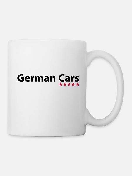 German Cars - Tasse - Weiß