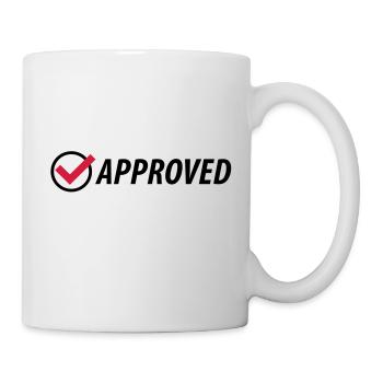 approved__f2 - Tasse - Weiß - Rechts