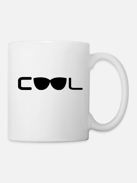 cool - Tasse - Weiß