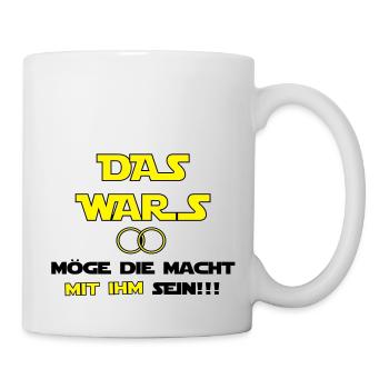 Das Wars - Tasse - Weiß - Rechts