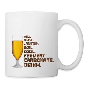 Craft Beer - Tasse - Weiß - Rechts