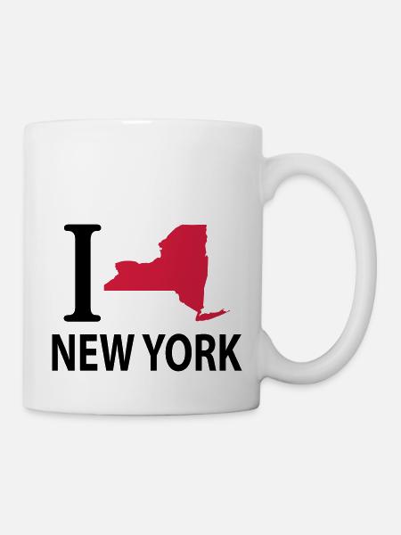 I love New York - Mug blanc - blanc