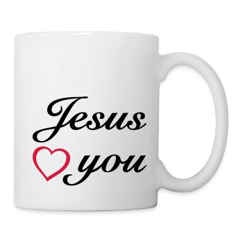 Jesus Christus Christentum Religion jesus - Tasse - Weiß - Rechts
