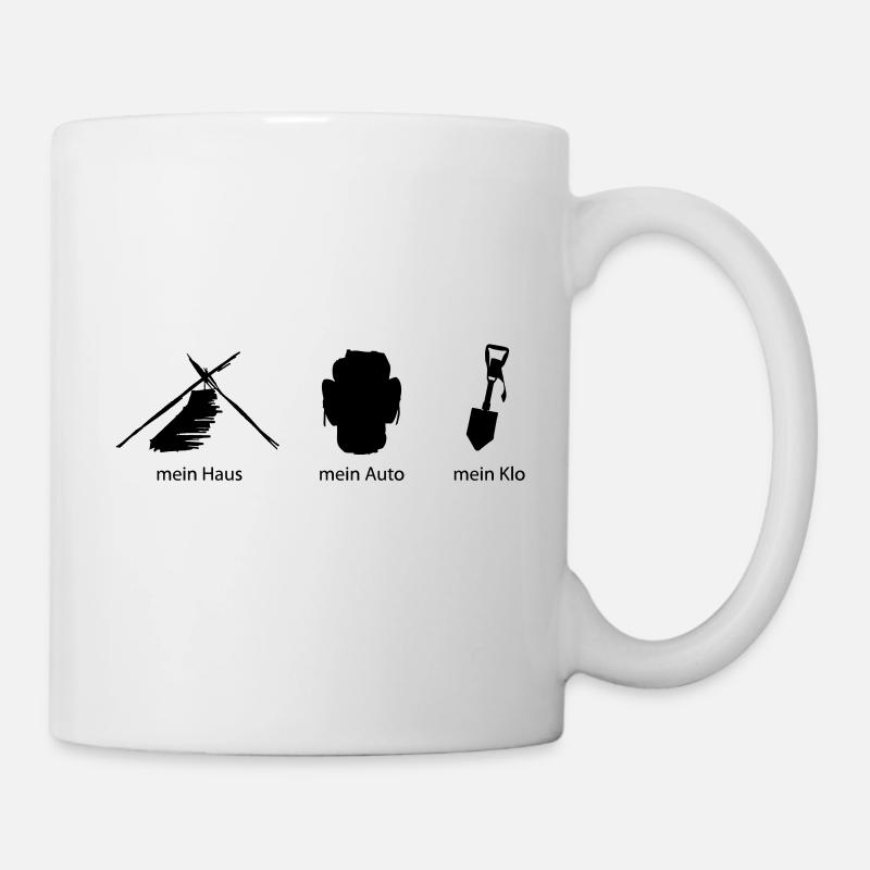 House car loo - Mug - white