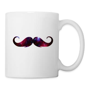 moustache universe - Mug - white - Right