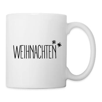 Frohe Weihnachten Partnerlook - Teil 2 - Tasse - Weiß - Rechts