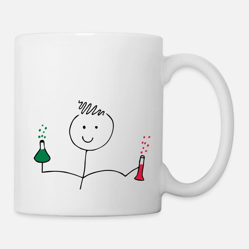 chemieschule - Tasse - Weiß