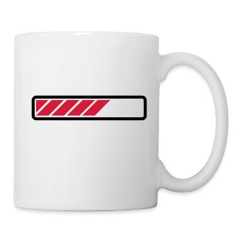 Loading - Tasse - Weiß - Rechts