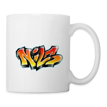 Graffiti NILS Print on everything! - Mug - white - Right
