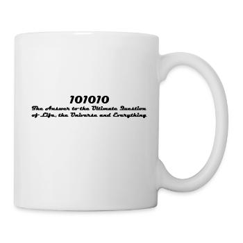 101010 - Tasse - Weiß - Rechts