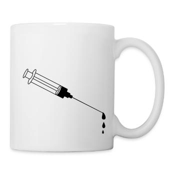 Blood Syringe - Mug blanc - blanc - Droite