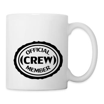 Official Crew Member - Mug blanc - blanc - Droite