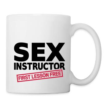 Sex Instructor - Mug - white - Right