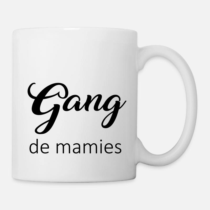 gang de mamies - Mug blanc - blanc