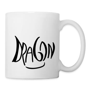 148 dragon - Mug blanc - blanc - Droite