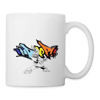 Hip Hop - Mug blanc - blanc - Droite