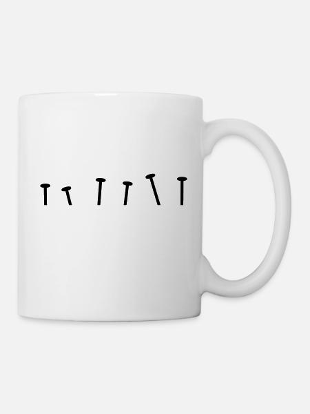 Nails - Mug - white