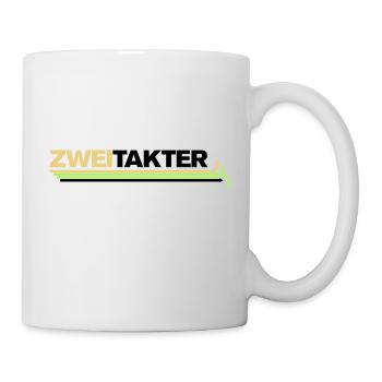 zweitakter_claim - Tasse - Weiß - Rechts
