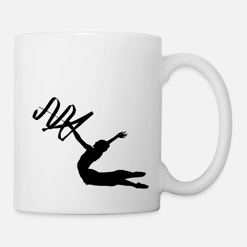gymnastique rythmique 3 - Mug blanc - blanc